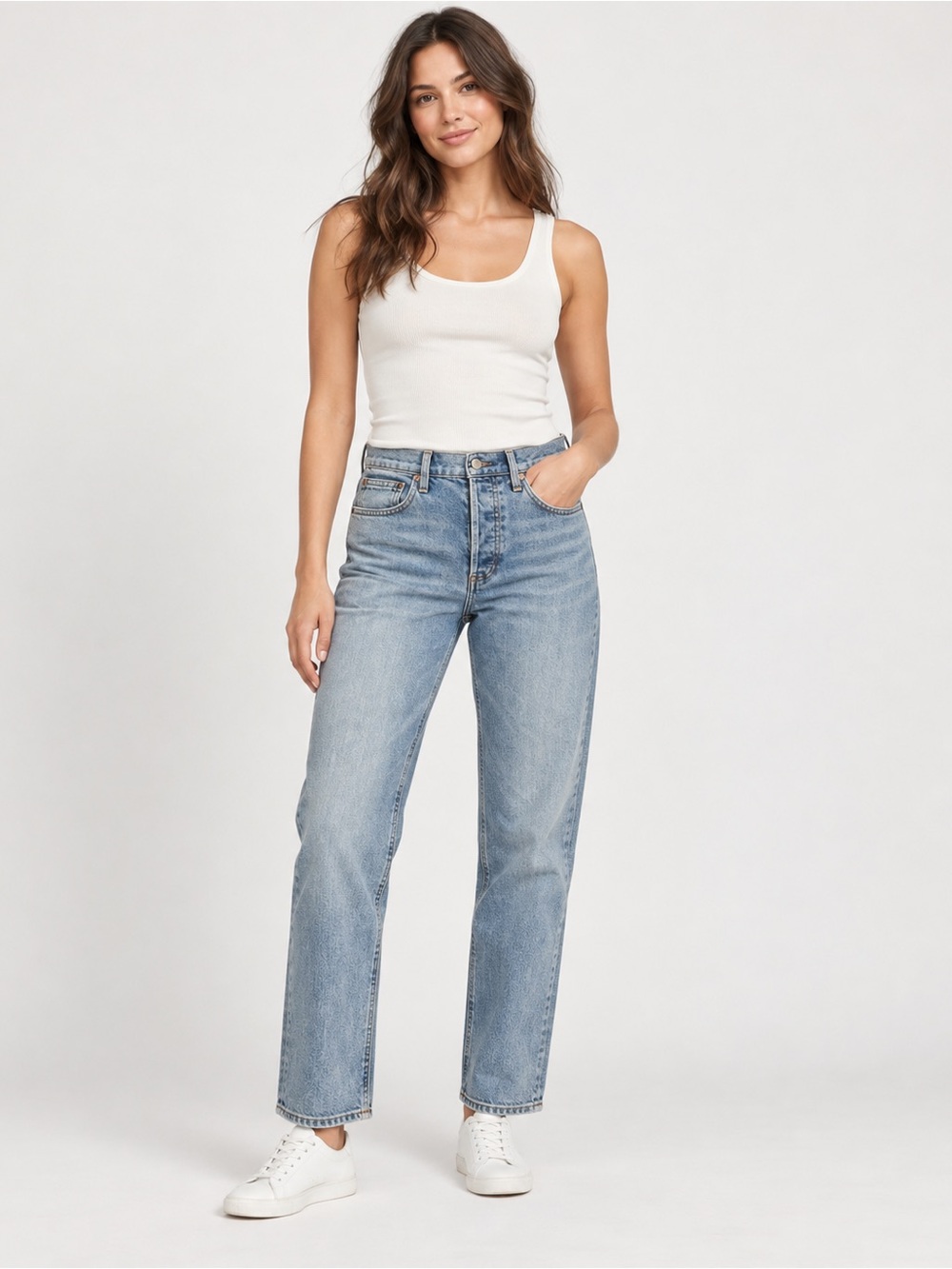 Denim Forum Arlo Straight Jeans